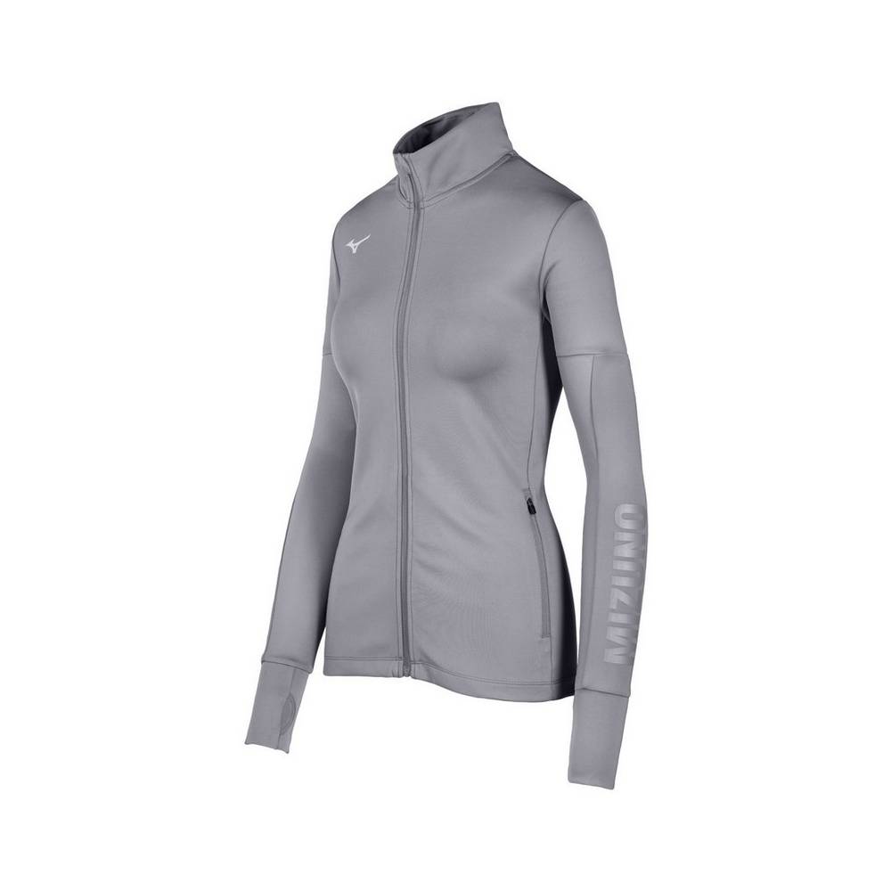 Chaqueta Mizuno Alpha Quest Mujer Gris Ofertas LCXU-87419